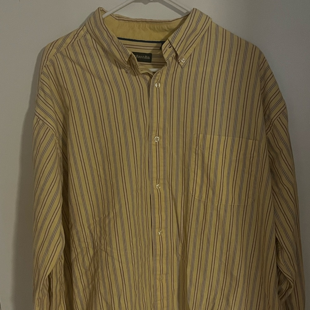 St. Johns Bay Button Down Collared Shirt XXL